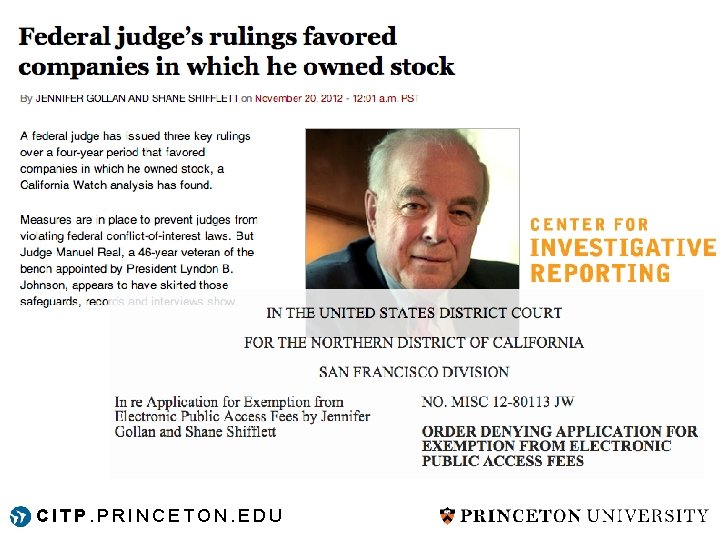 CITP. PRINCETON. EDU CITP. PRINCETON. EDU