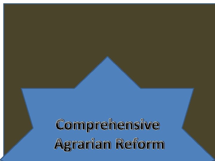 Comprehensive Agrarian Reform 