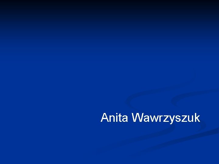 Anita Wawrzyszuk 