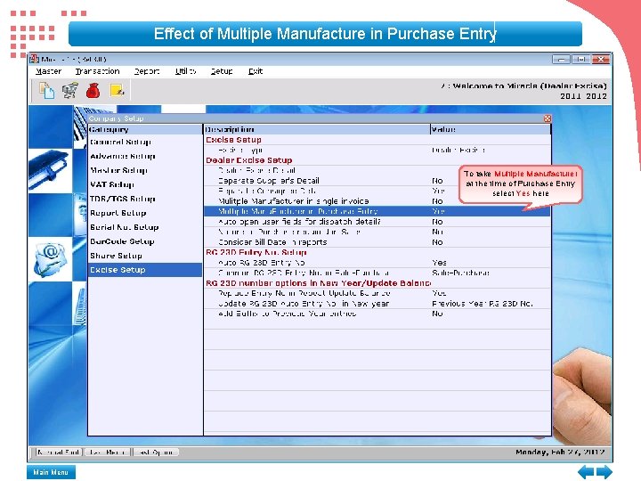 Effect of Multiple Manufacture in Purchase Entry To take Multiple Manufacturer at the time