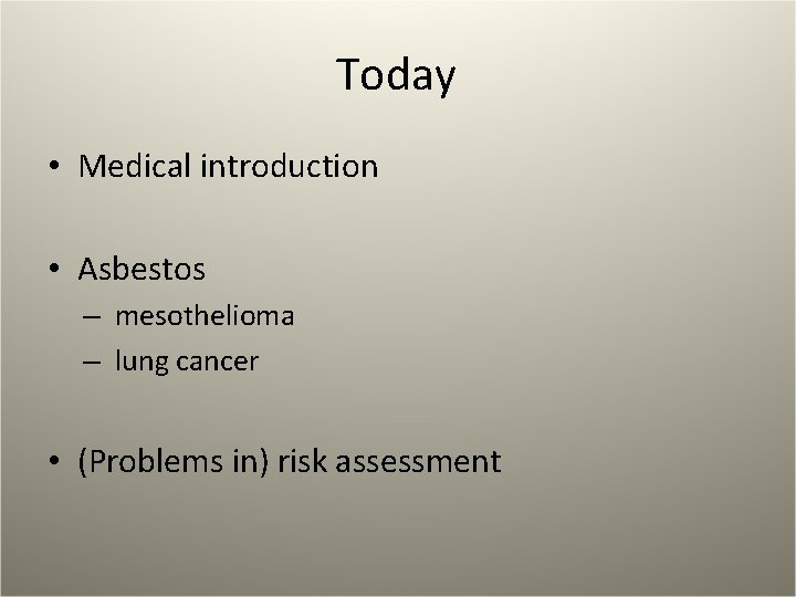 how long does it take to get symptoms of asbestos