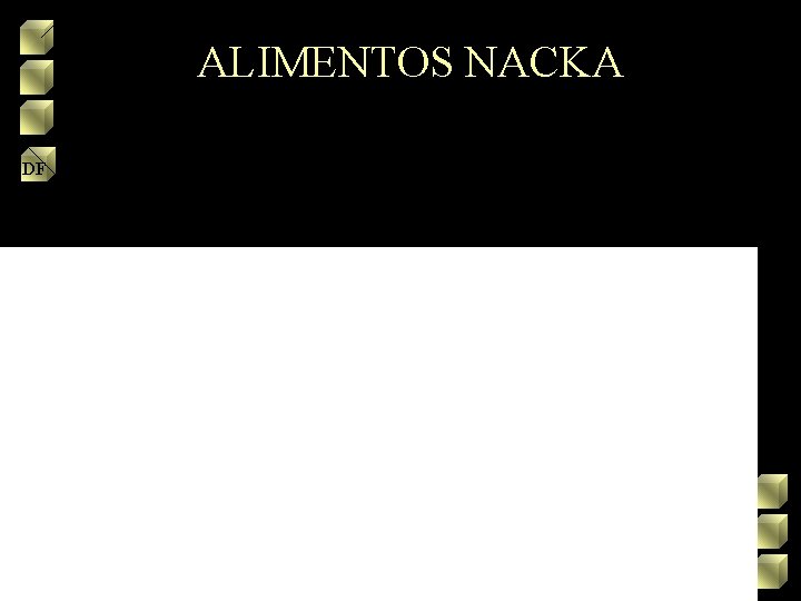 ALIMENTOS NACKA DF 19 