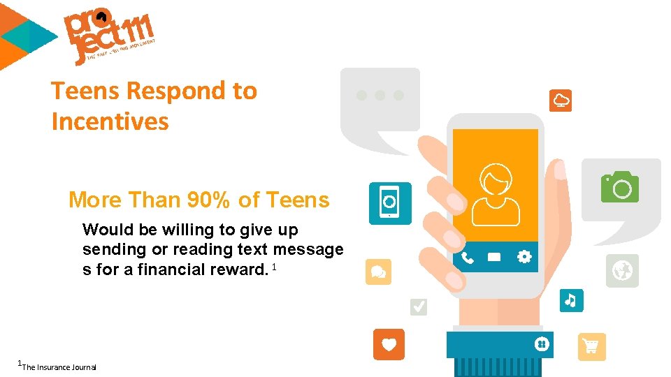 Teens Respond to Incentives More Than 90% of Teens Would be willing to give