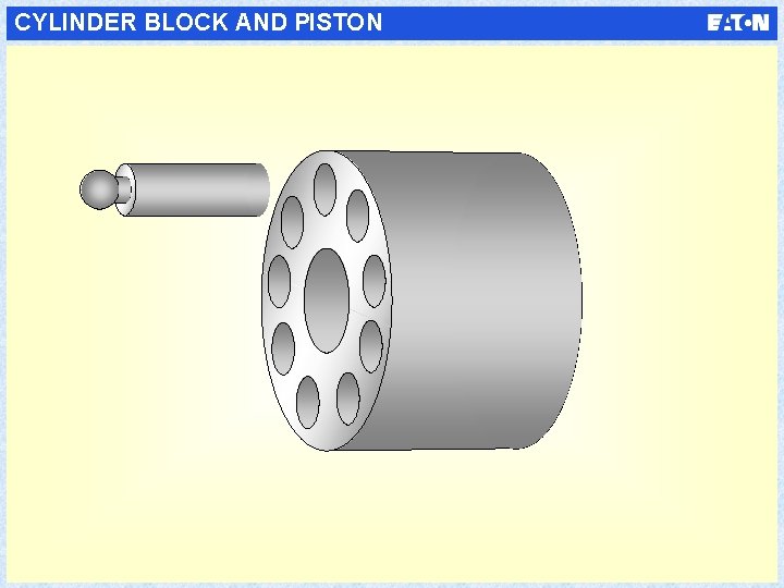 CYLINDER BLOCK AND PISTON 