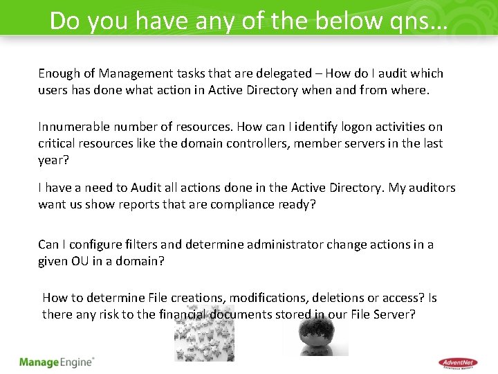 Do you have any of the below qns… Enough of Management tasks that are