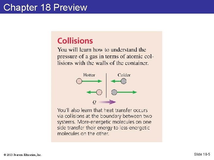 Chapter 18 Preview © 2013 Pearson Education, Inc. Slide 18 -5 