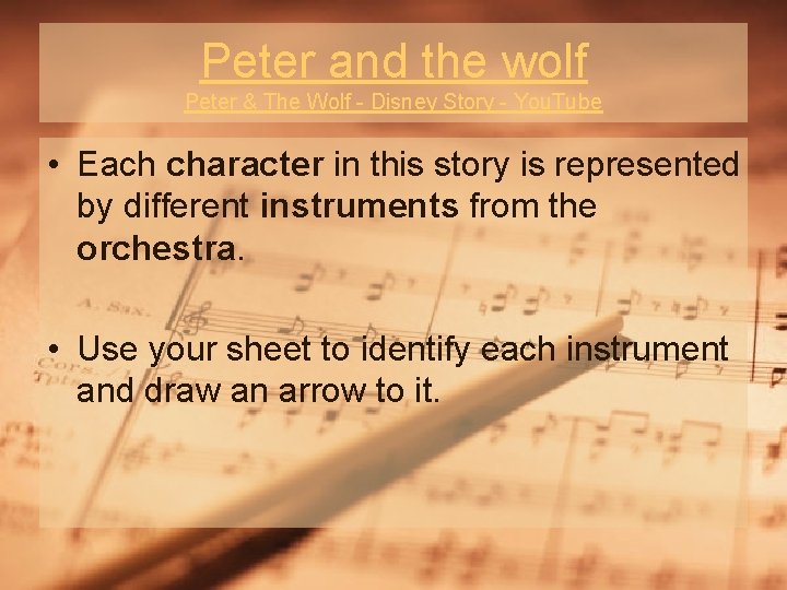 Peter and the wolf Peter & The Wolf - Disney Story - You. Tube