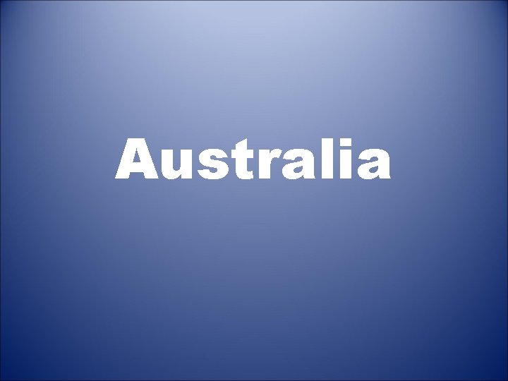 Australia 