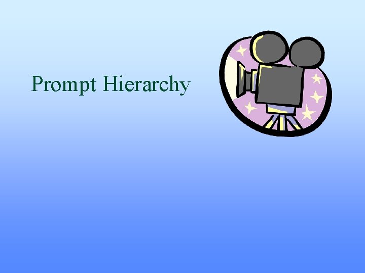 Prompt Hierarchy Prompt Hierarchy