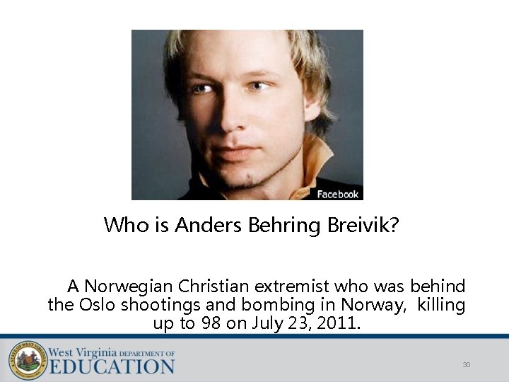 Who is Anders Behring Breivik? A Norwegian Christian extremist who was behind the Oslo