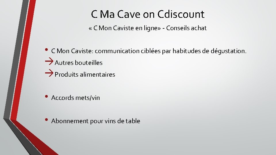 C Ma Cave on Cdiscount « C Mon Caviste en ligne» - Conseils achat