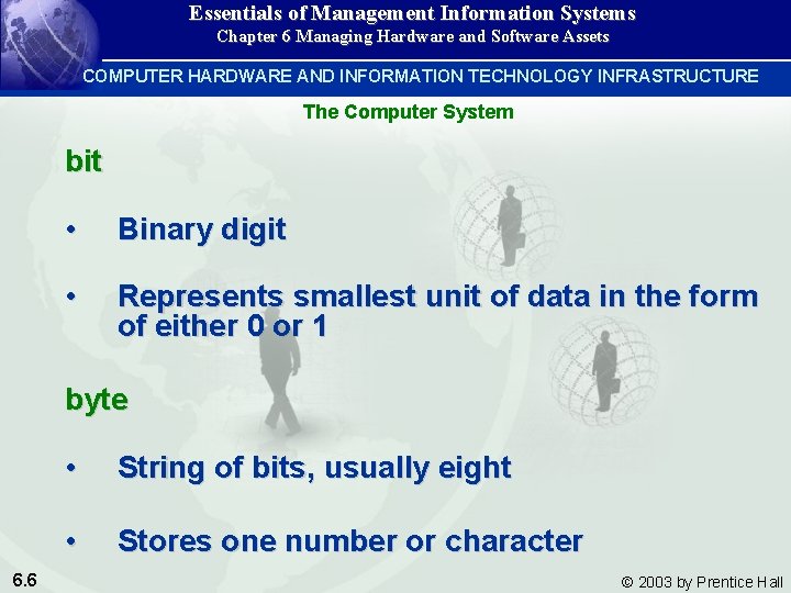 Essentials of Management Information Systems Chapter 6 Managing Hardware and Software Assets COMPUTER HARDWARE