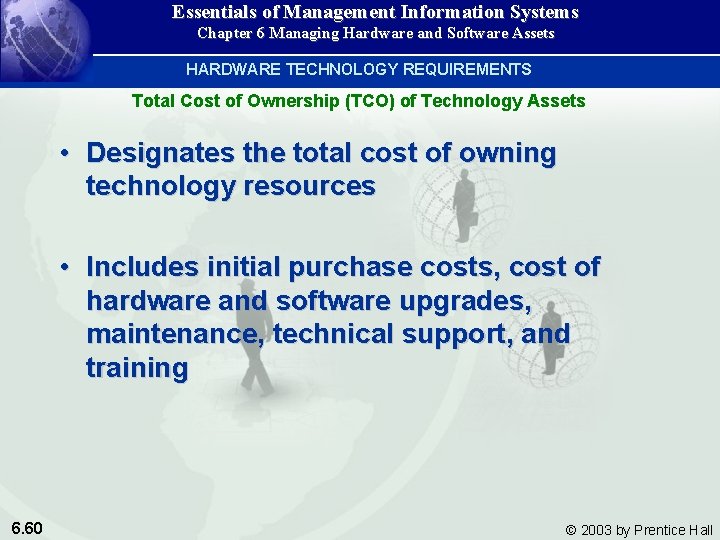 Essentials of Management Information Systems Chapter 6 Managing Hardware and Software Assets HARDWARE TECHNOLOGY