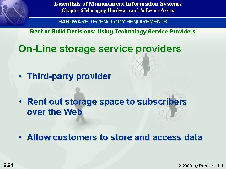 Essentials of Management Information Systems Chapter 6 Managing Hardware and Software Assets HARDWARE TECHNOLOGY