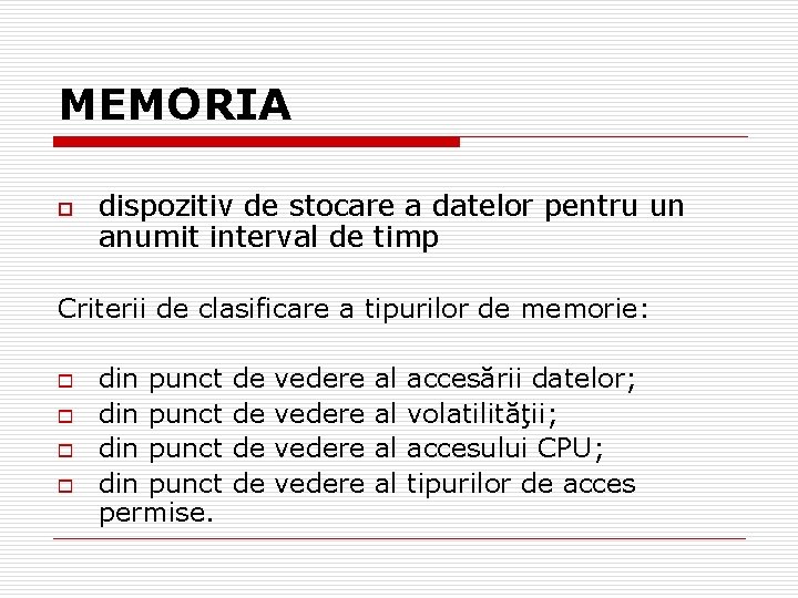 Memorie - Wikipedia