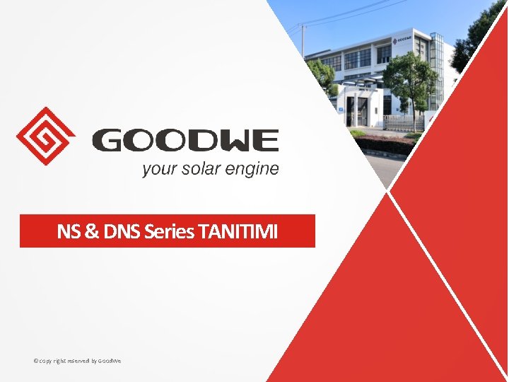 NS & DNS Series TANITIMI © copy right reserved by Good. We 