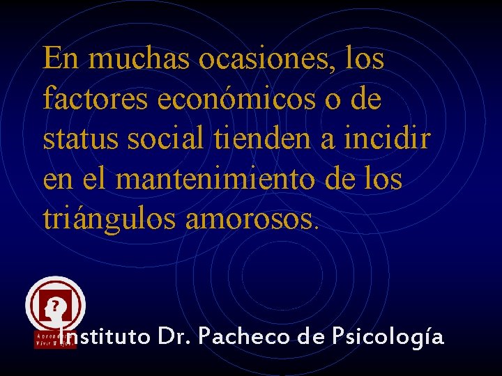 En muchas ocasiones, los factores económicos o de status social tienden a incidir en En muchas ocasiones, los factores económicos o de status social tienden a incidir en