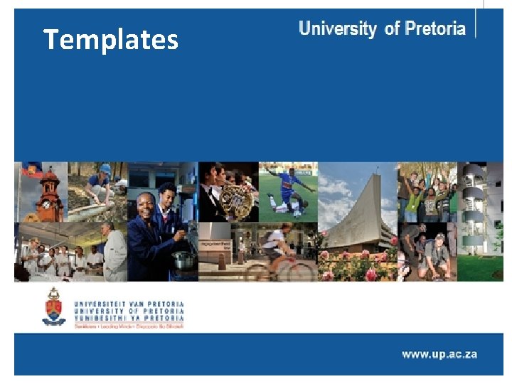 Templates University of Pretoria 