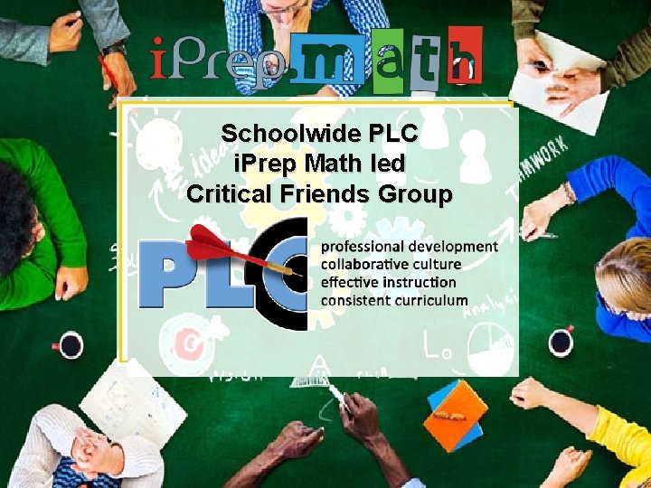 Schoolwide PLC i. Prep Math led PLANNING Critical Friends Group INDEPENDENT PRIMARY SECONDARY 