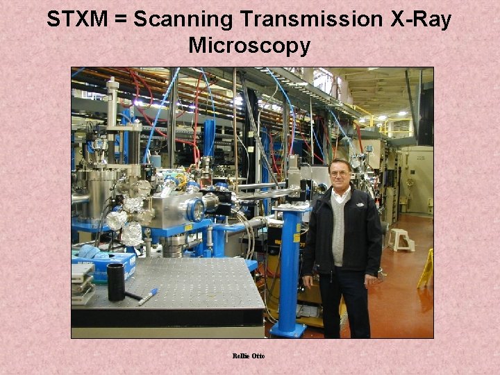 STXM = Scanning Transmission X-Ray Microscopy Rollie Otto 