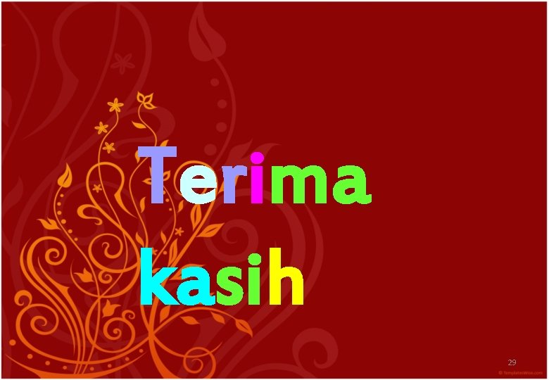 Terima kasih 29 