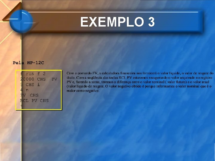 EXEMPLO 3 