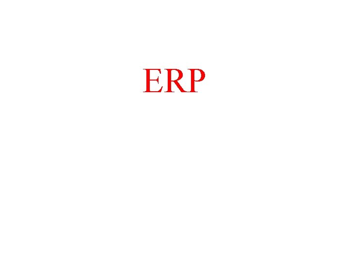 ERP 