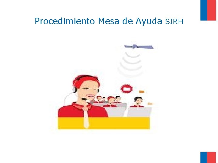 Procedimiento Mesa de Ayuda SIRH 