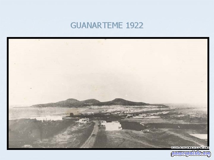 GUANARTEME 1922 