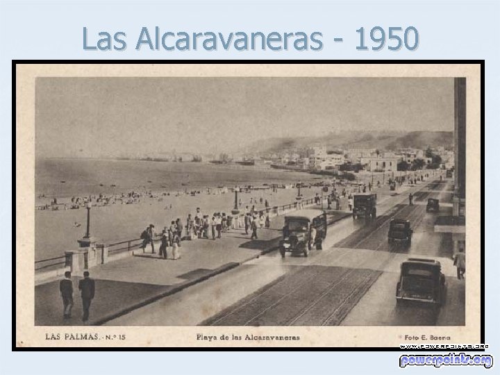 Las Alcaravaneras - 1950 