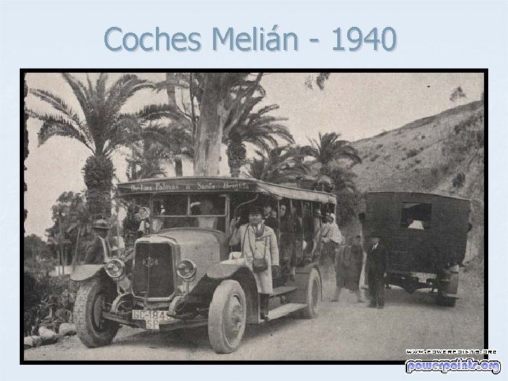 Coches Melián - 1940 