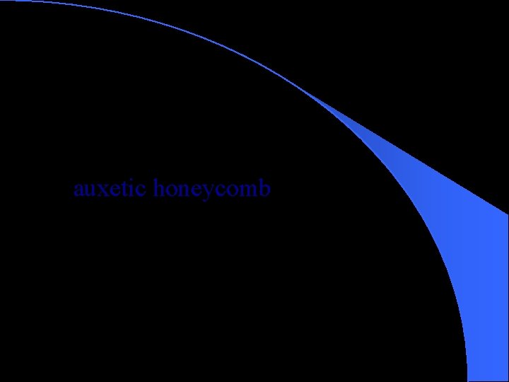 auxetic honeycomb 