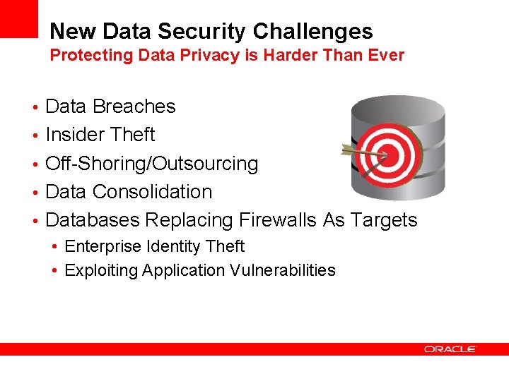 New Data Security Challenges Protecting Data Privacy is Harder Than Ever • Data Breaches