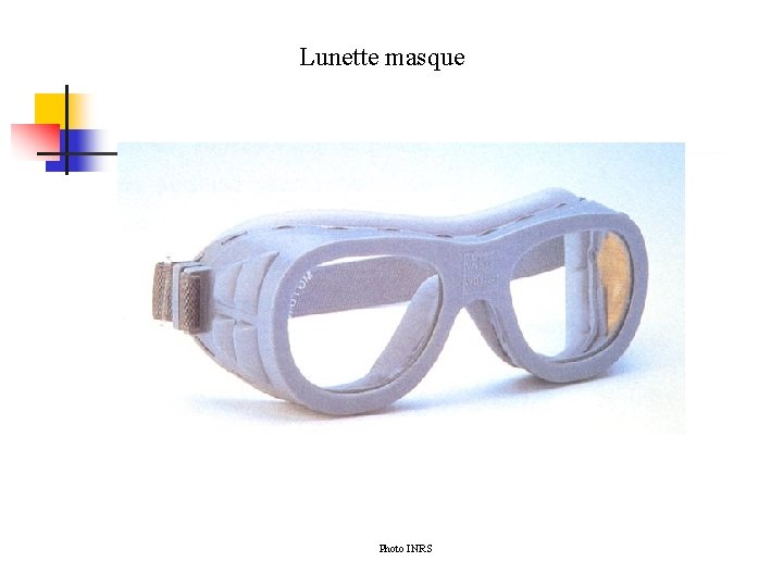 Lunette masque Photo INRS 