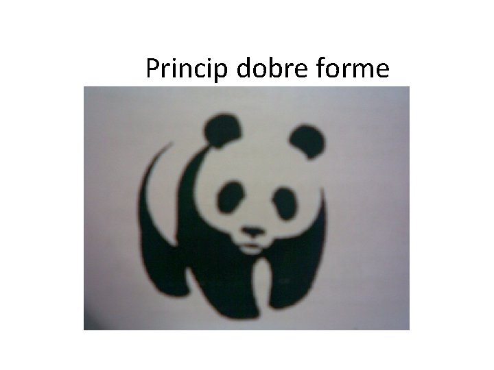 Princip dobre forme 