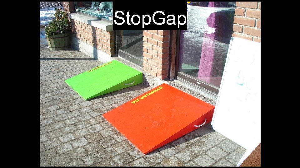 Stop. Gap 
