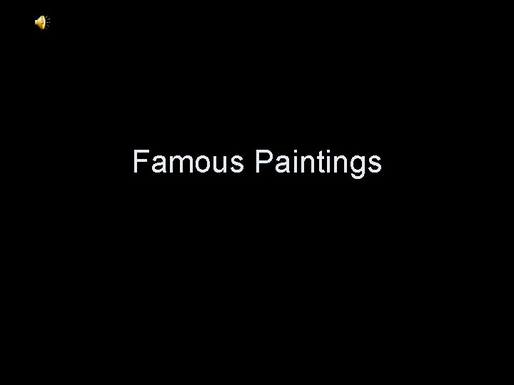 Famous Paintings 