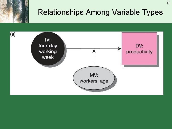 12 Relationships Among Variable Types 