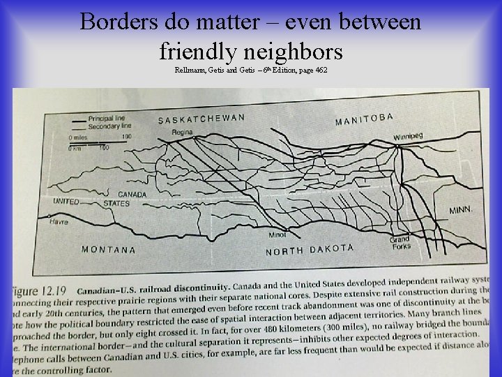 Borders do matter – even between friendly neighbors Rellmann, Getis and Getis – 6