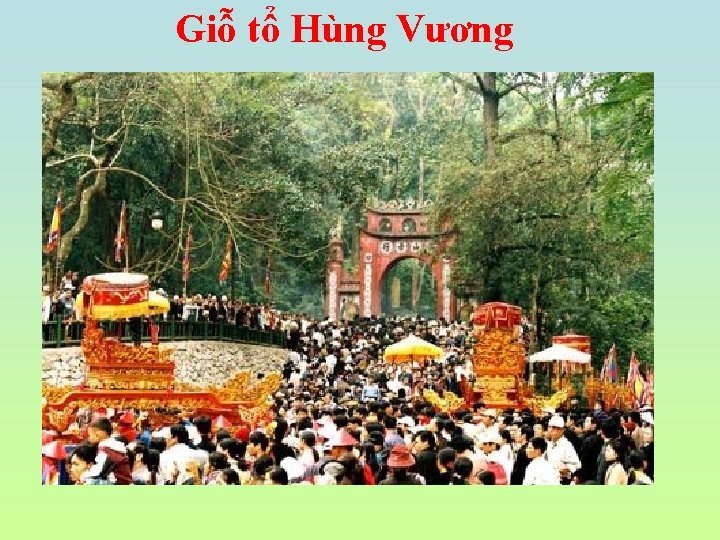 Giỗ tổ Hùng Vương 