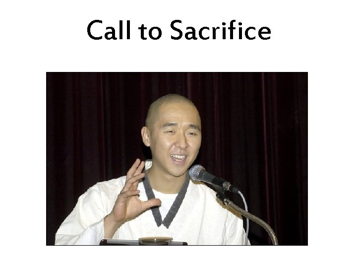 Call to Sacrifice 