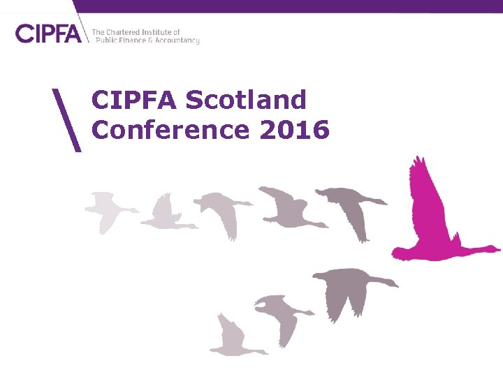  CIPFA Scotland Conference 2016 