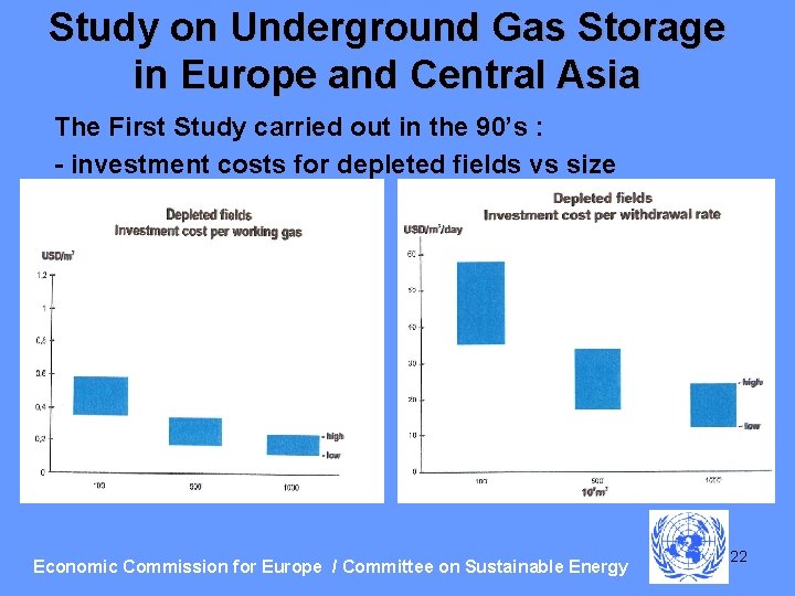 Study on Underground Gas Storage in Europe and Central Asia The First Study carried