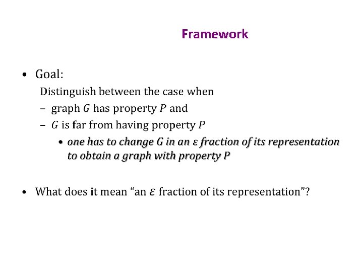 Framework • 