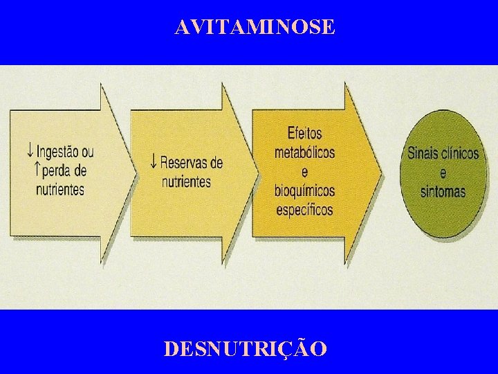 AVITAMINOSE DESNUTRIÇÃO 