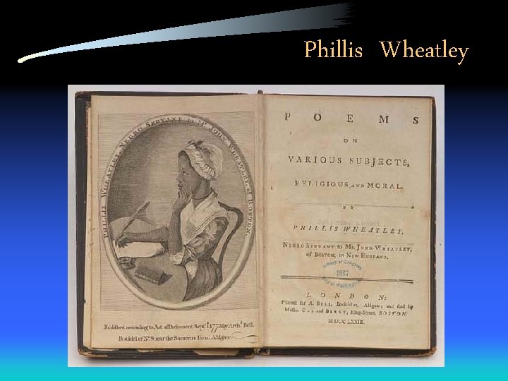 Phillis Wheatley 