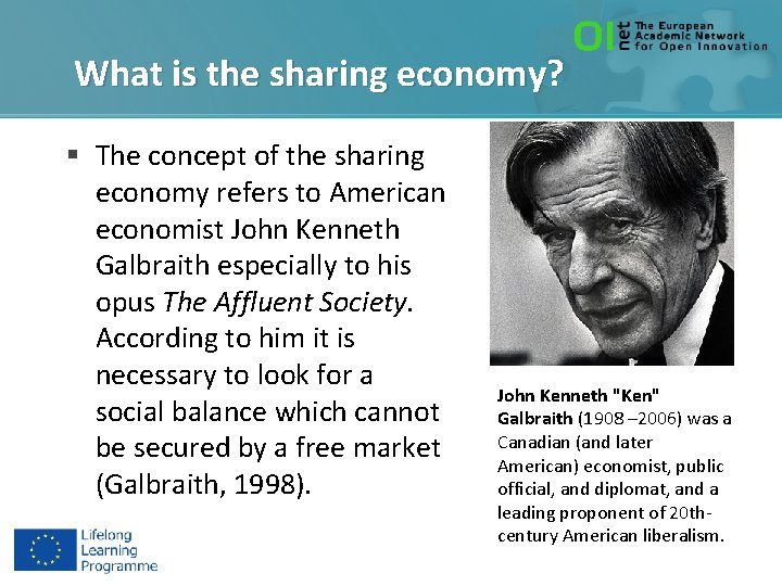 What is the sharing economy? The concept of the sharing economy refers to American