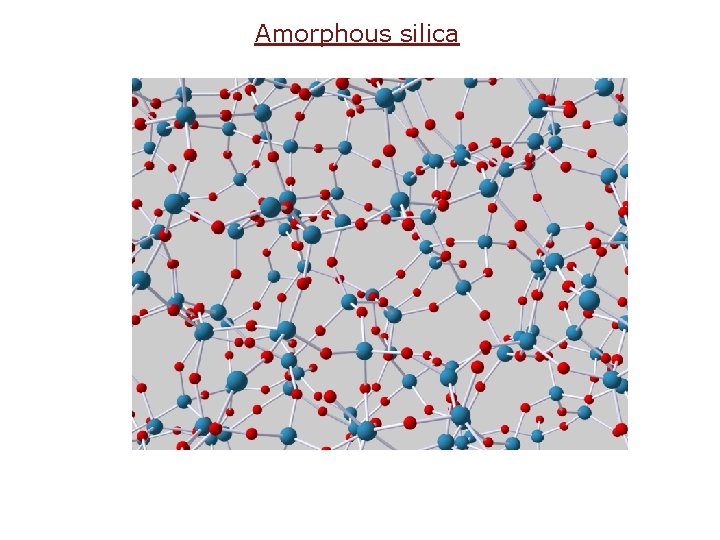 Amorphous silica 