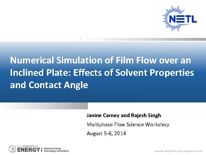 Numerical Simulation of Film Flow over an Inclined Plate: Effects of Solvent Properties and