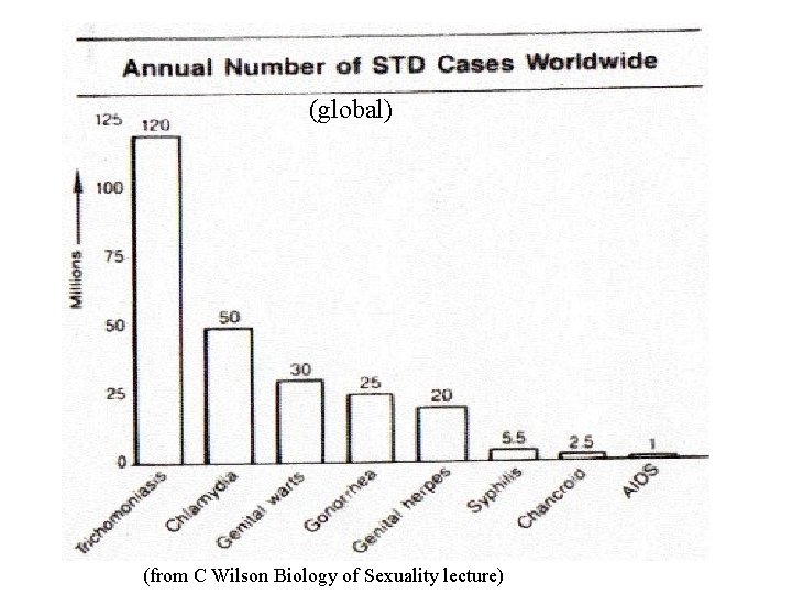 (global) (from C Wilson Biology of Sexuality lecture) 